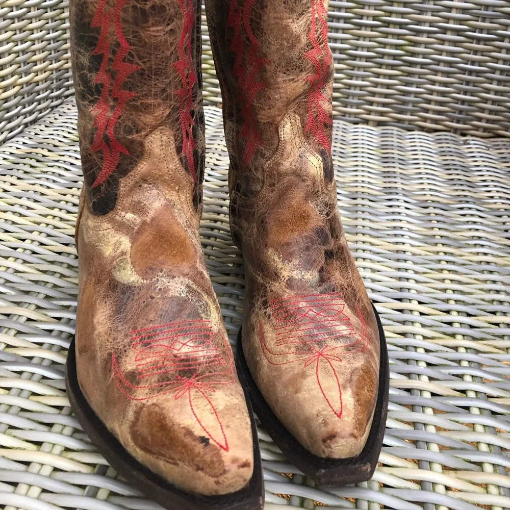 Old Gringo Mayra Camo Boots 9 Cowboy Western NEW - Picture 5 of 16